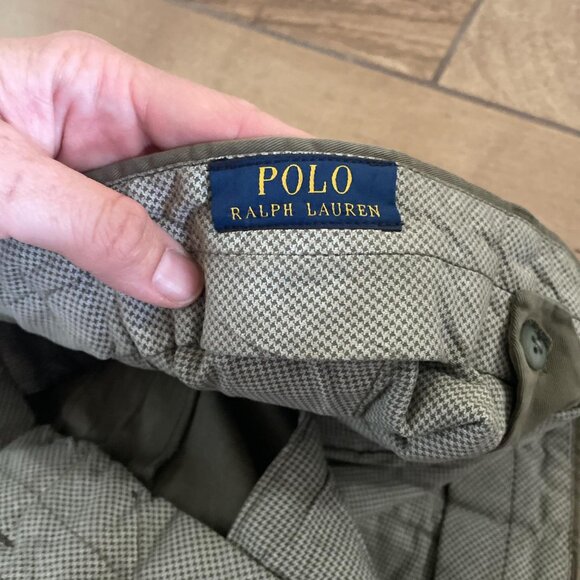 Polo Ralph Lauren Made in Italy Green chino pants waist 36 SEE MEASURMENTS - Picture 3 of 7